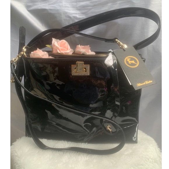 🆕 ASHWOOD Leather PATENT - British RARE - Picture 15 of 16